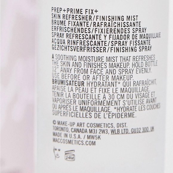 MAC PREP + PRIME FIX+ SETTING SPRAY |HYDRATING, REFRESHING, FINISHES MAKEUP NWT - Picture 4 of 10